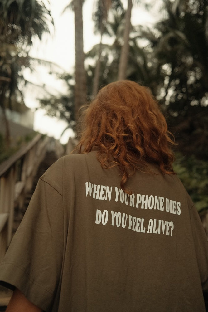 'Do you feel alive?'' T-shirt