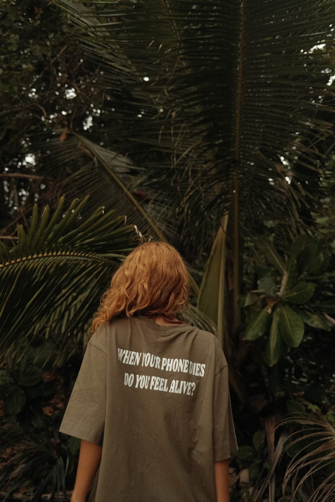 'Do you feel alive?'' T-shirt