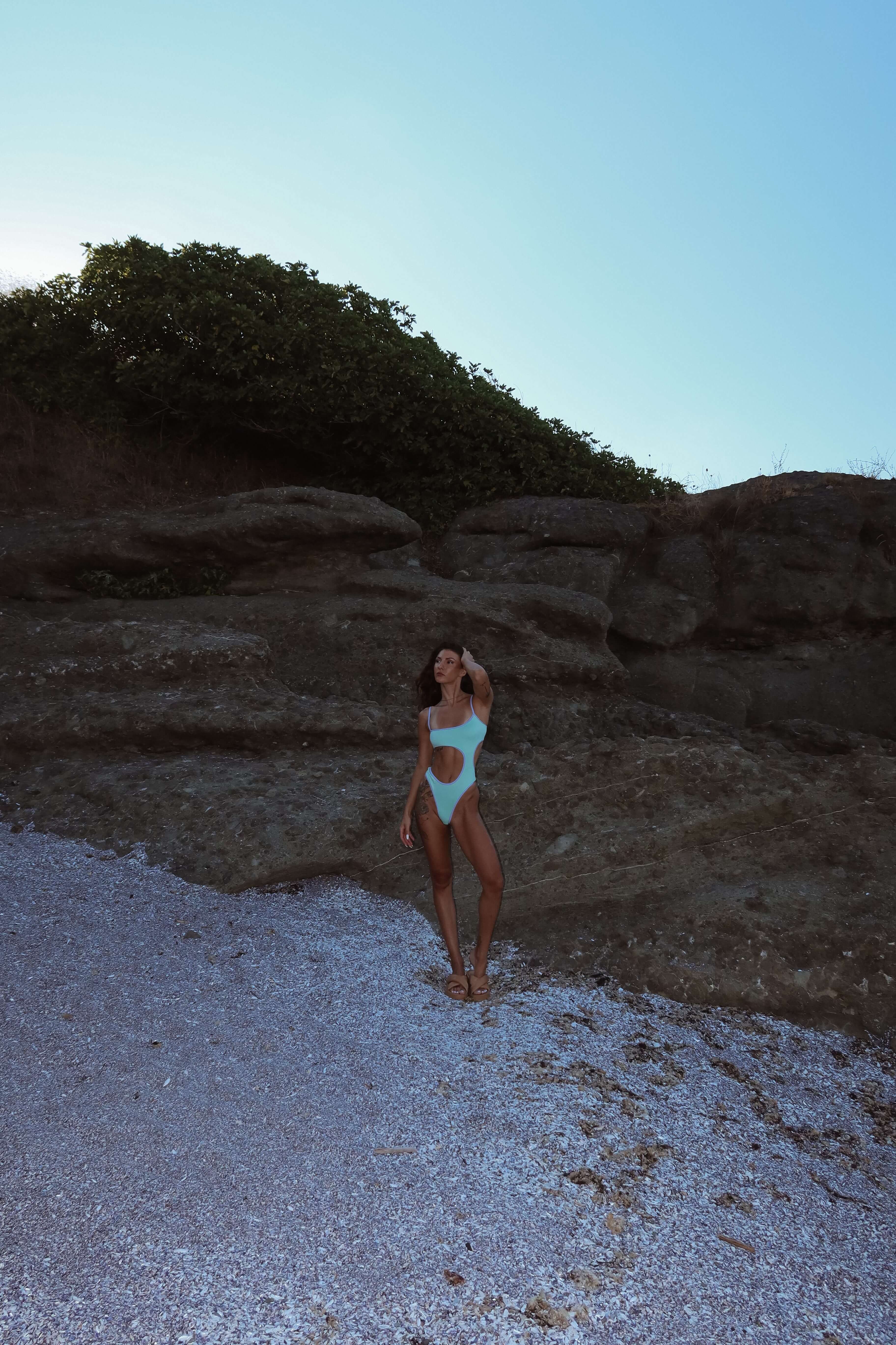 Sherbet Green One Piece